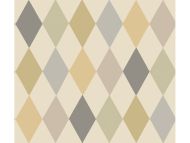 Cole & Son WP: Whimsical Punchinello 103/2008.CS.0 Metal on Linen