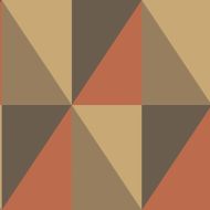 Cole & Son: Apex Grand 105/10041.CS.0 Brick and Black
