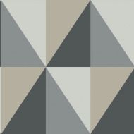 Cole & Son: Apex Grand 105/10043.CS.0 Grey and Black