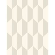 Cole & Son: Tile 105/12052.CS.0 White and Stone