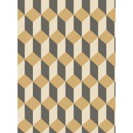 Cole & Son: Delano 105/7030.CS.0 Black and Gold