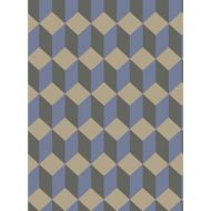 Cole & Son WP: Delano 105/7034.CS.0 Blue and Black