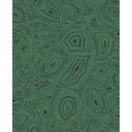 Cole & Son WP: Fornasetti Malachite 114/17035.CS.0 Emerald/Black
