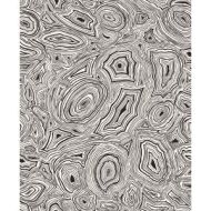 Cole & Son WP: Fornasetti Malachite 114/17036.CS.0 White/Black