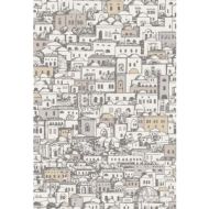 Cole & Son WP: Fornasetti Mediterranea 114/19038.CS.0 White/Gilver