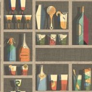 Cole & Son WP: Fornasetti Cocktails 114/23043.CS.0 Multi