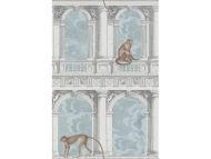 Cole & Son WP: Fornasetti Procuratie Con Vista 114/8015.CS.0 Stone & Powder Blue