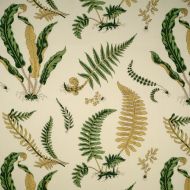 Scalamandre: Elsie de Wolfe Indoor/Outdoor SC 0001 16425 Greens on Off White