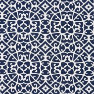Scalamandre: Anshun Lattice SC 0005 16559 Indigo