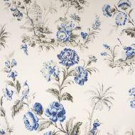 Scalamandre: Somerset Linen Print SC 0002 16584 Porcelain