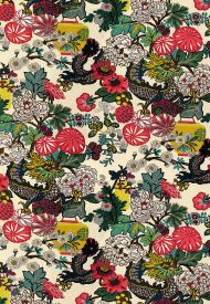 Schumacher: Chiang Mai Dragon 173273 Alabaster