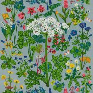 Schumacher: Aurora Mural 1790 Multi
