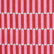 Molly Mahon for Schumacher: Luna Hand Block Print 179280 Pink & Red