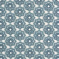 Molly Mahon for Schumacher: Rose Hand Block Print 179290 Blue