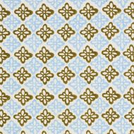 Molly Mahon for Schumacher: Pattee Hand Block Print 179302 Khaki