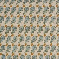 Molly Mahon for Schumacher: Oak Hand Block Print 179311 Blue