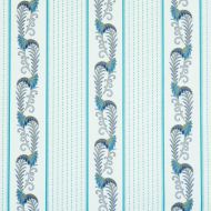 Schumacher: Aleksy Stripe 179381 Teal