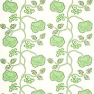 Schumacher: Queen Fruit Chintz 179540 Jade
