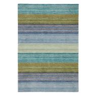 Company C: Brushstroke Rug Blue