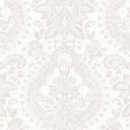 Schumacher WP: Boudoir Medallion 1918 Grey
