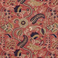 Oscar de la Renta for Lee Jofa: Jardin Bleu 2020213.924.0 Red/Multi