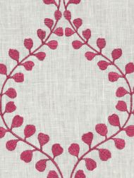 Robert Allen: Winding Leaves 221757 Raspberry