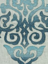 Robert Allen: Scrolling Art 225283 Aquamarine