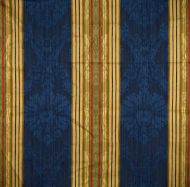 Scalamandre: Santa Margarita SC 0004 26166 Multi on Cobalt