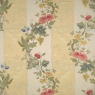 Scalamandre: Villa Lante Stripe CL 0001 26401 Multi on Jasmine & Bisque