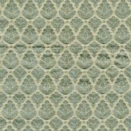 Scalamandre: Rondo CL 0011 26714 Aquamarine & Ivory