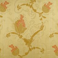 Scalamandre: Vivaldi CL 0002 26715 Topaz & Gold on Yellow
