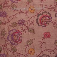 Scalamandre: Flowdery CL 0006 26818 Red on Red 