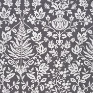 Scalamandre: Shalimar Embroidery SC 0003 27032 Charcoal