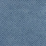Scalamandre: Meander Velvet SC 0001 27060 Denim
