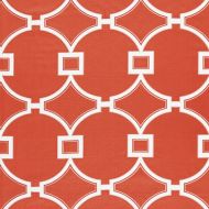 Scalamandre: Circle Fret SC 0003 27072 Coral