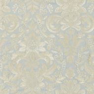 Scalamandre: Elizabeth Damask Embroidery SC 0002 27086 Aquamarine