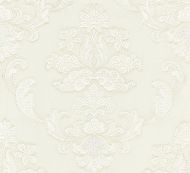 Scalamandre: Cornelia Damask Embroidery SC 0001 27160 Ivory