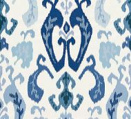 Scalamandre: Mandalay Ikat Embroidery SC 0002 27172 Porcelain 
