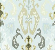 Scalamandre: Mandalay Ikat Embroidery SC 0003 27172 Mineral