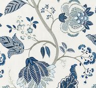 Scalamandre: Palampore Embroidery  SC 0002 27175 Porcelain