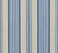 Scalamandre: Cyrus Cotton Stripe SC 0002 27180 Chambray