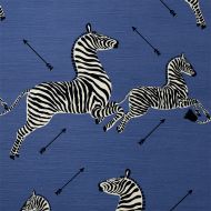 Scalamandre: Zebras Indoor/Outdoor SC 0005 36378 Denim