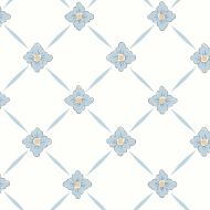 Schumacher: Linne 4506 Blue & Gold