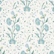 Schumacher: Khilana Floral WP 5009952 Peacock