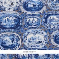 Schumacher: Plates & Platters WP 5010410 Blue
