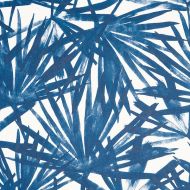 Schumacher: Sunlit Palm WP 5010562 Blue