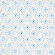 Hobe Erwin for Schumacher: Hive Bloom WP 5013161 Blues
