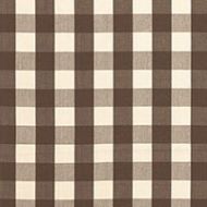 Schumacher: Camden Cotton Check 63041 Java