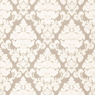 Schumacher: Montalcino Applique Damask 66590 Linen