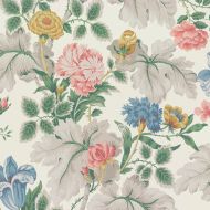 Schumacher WP: Carnation Garden Mural 7236 Multi